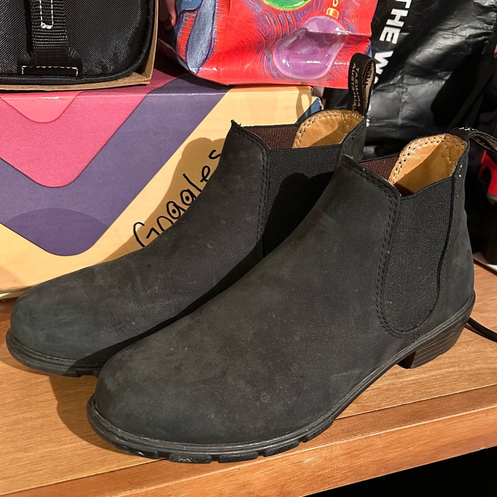 Blundstone ankle boots rustic black